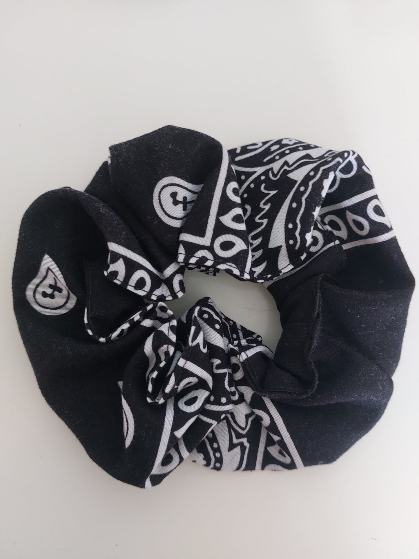 Chouchou bandana noir