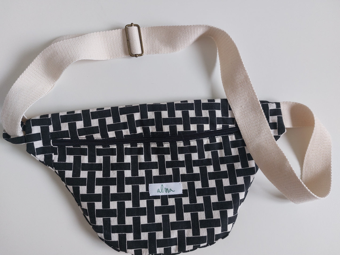 Sac banane Noir&Blanc