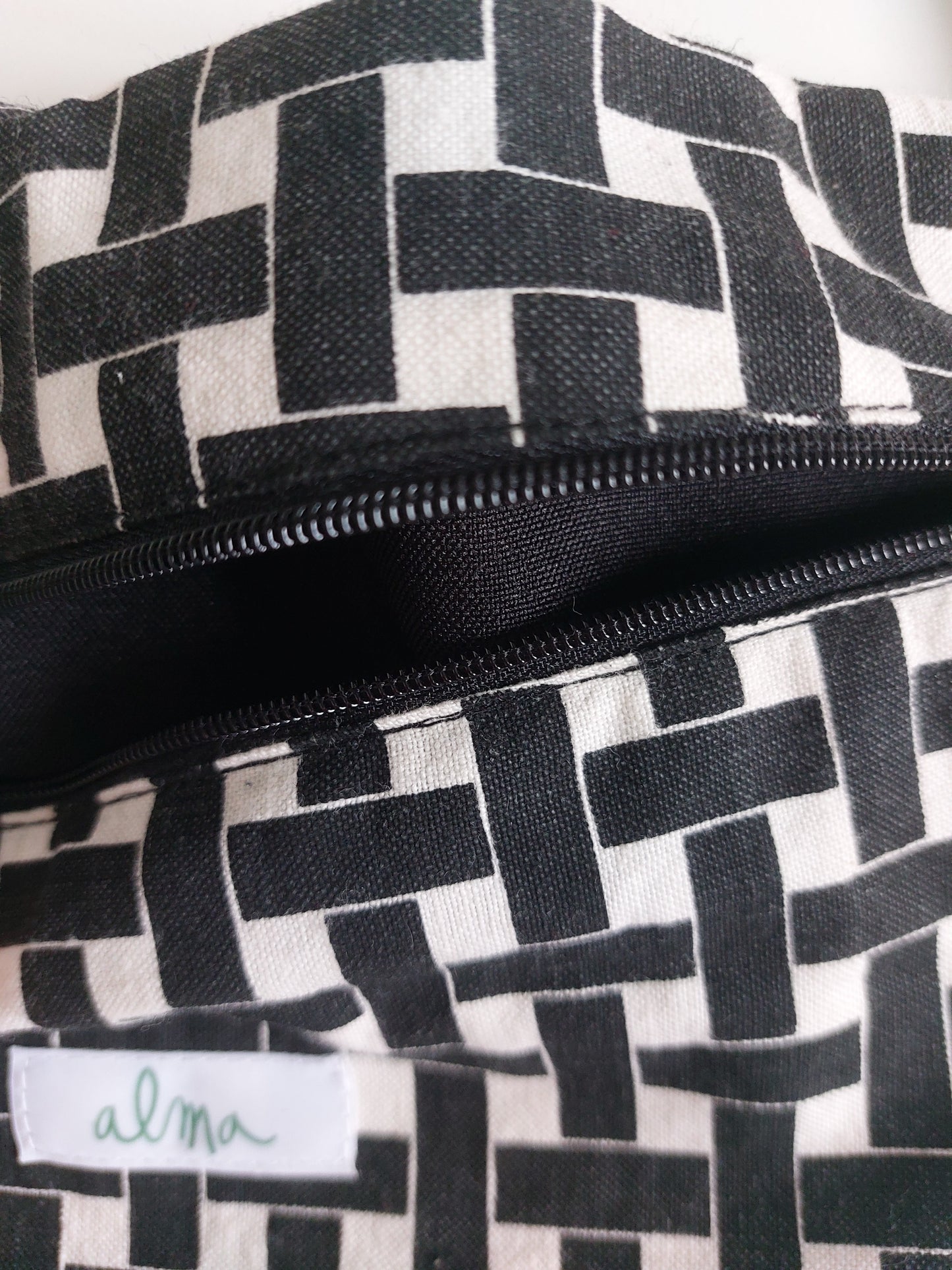 Sac banane Noir&Blanc