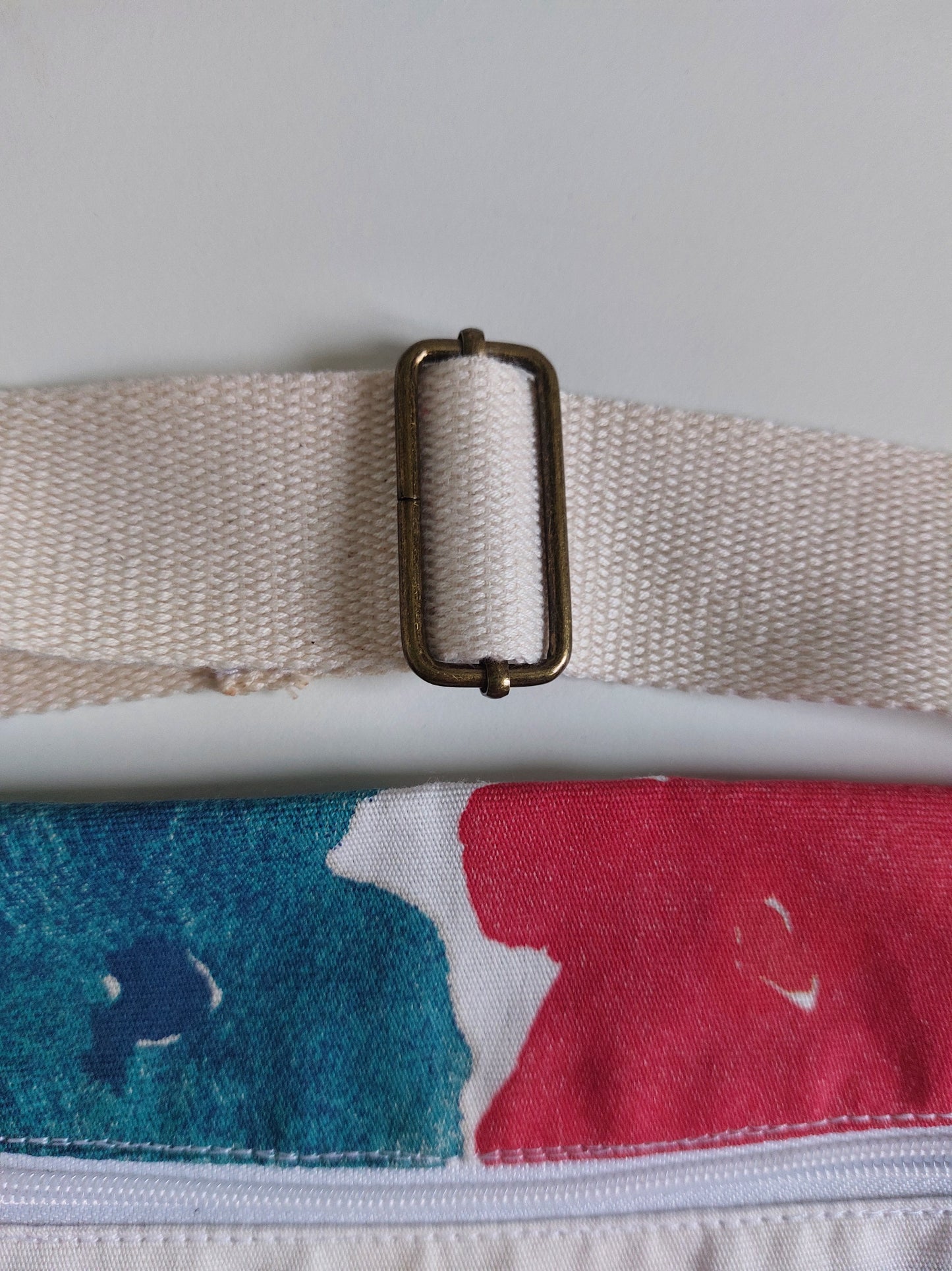 Sac banane fleuri - Blanc