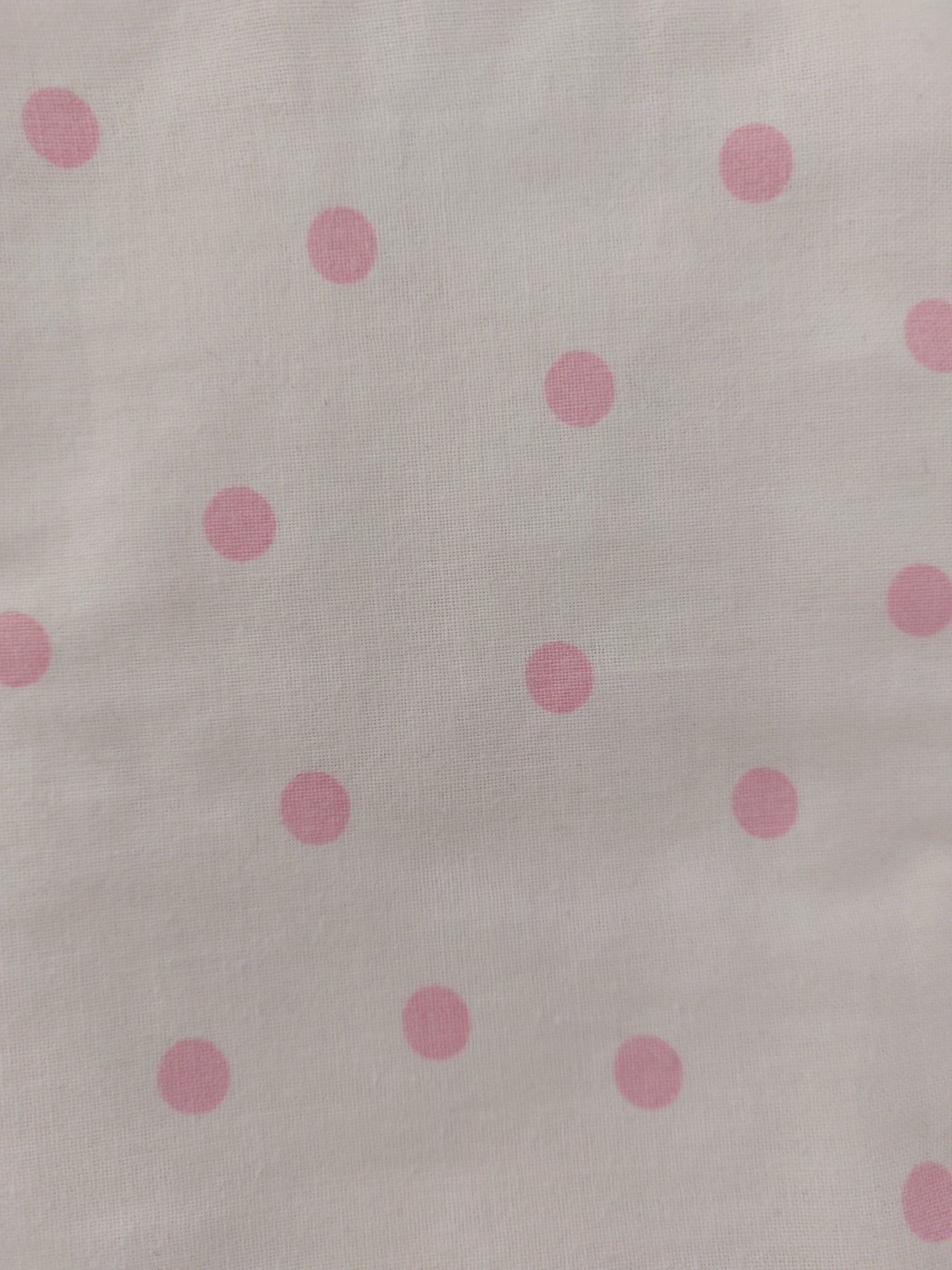 Housse de livre à pois rose