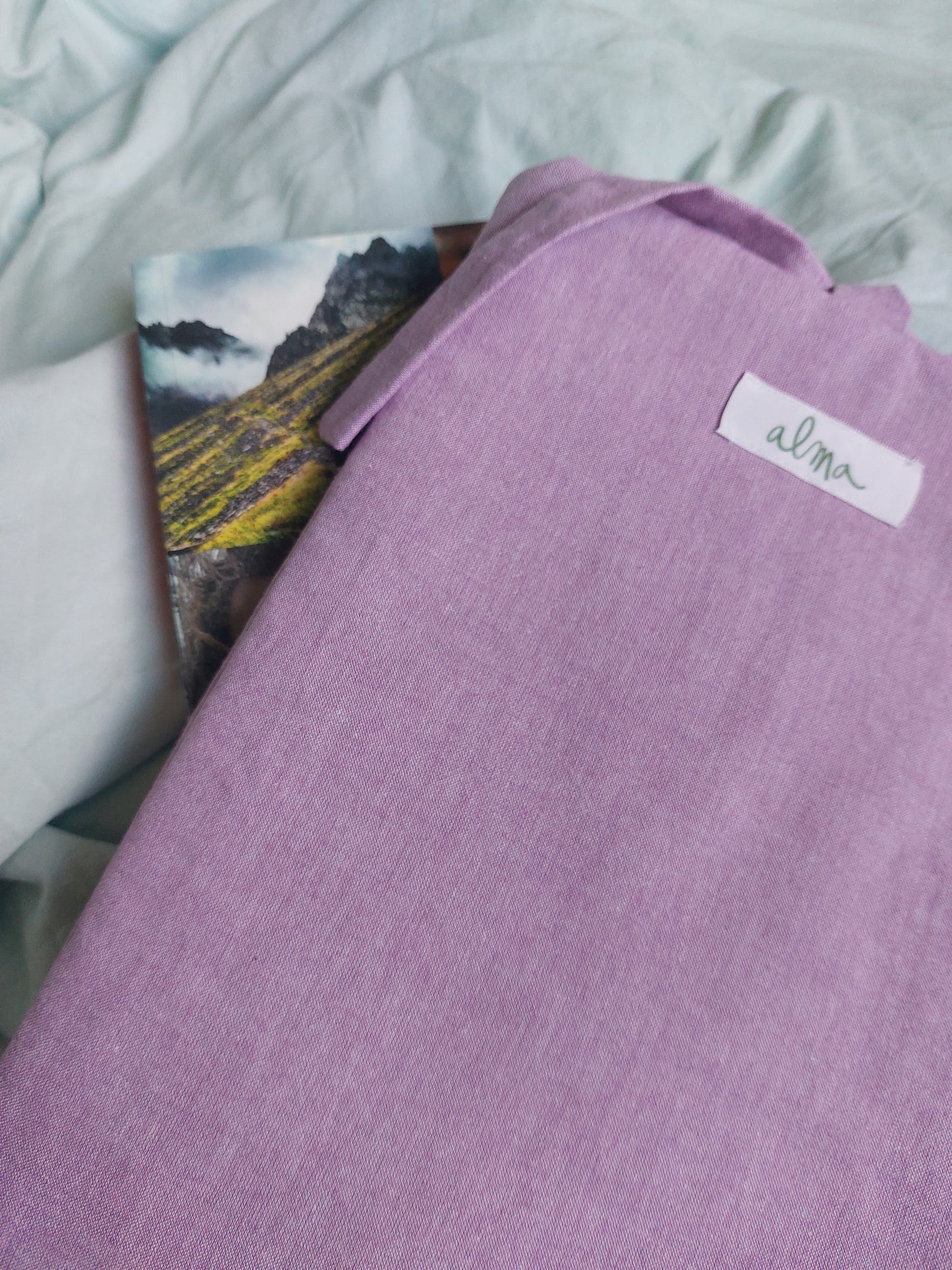 Housse de livre Mauve