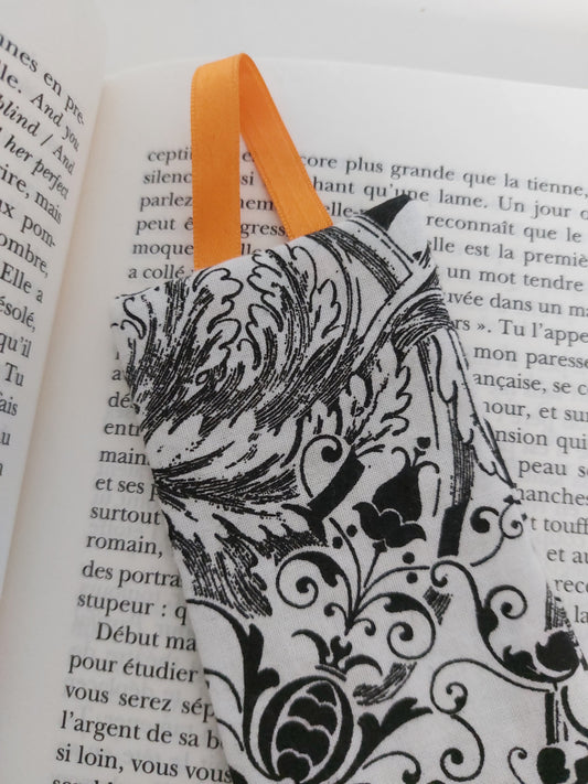 Marque-page rectangle Fleuri