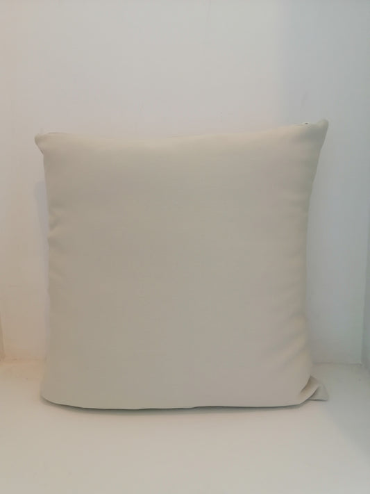 Housse de coussin beige