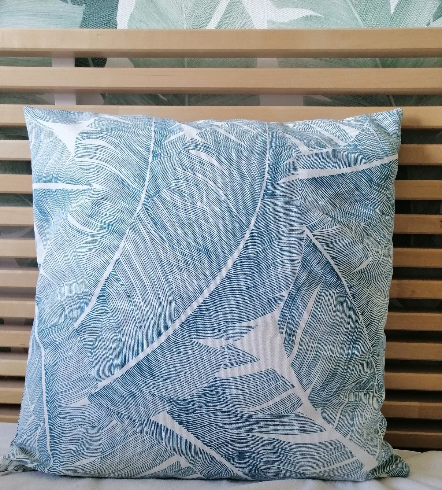 Housse de coussin tropical